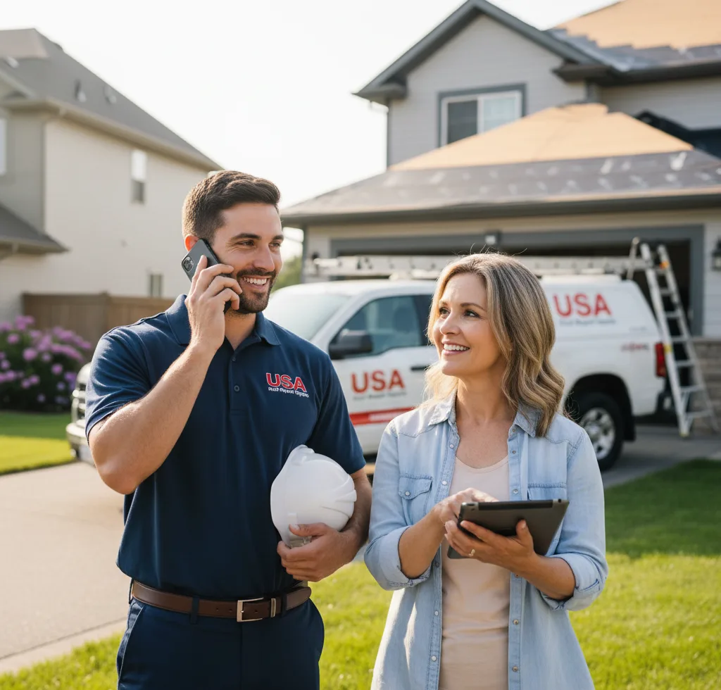 USA Roof Repair Experts customer support in Warner Robins